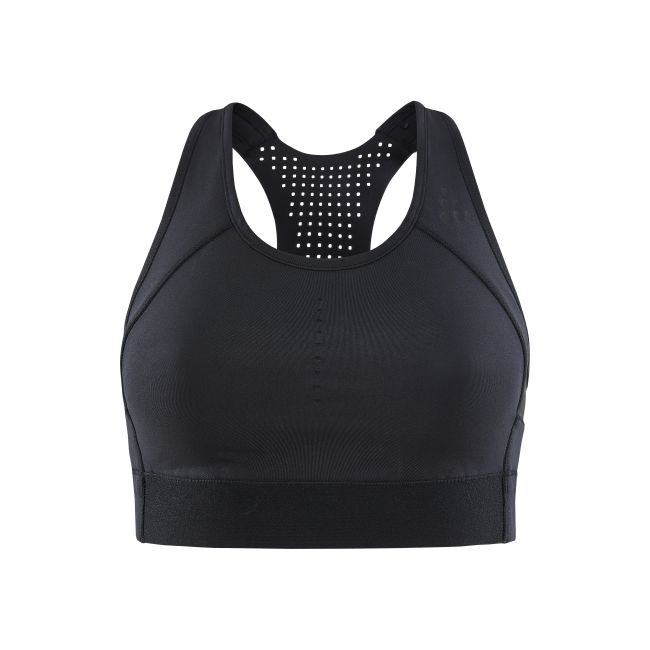 Craft PRO Hit Blocked Sport Top W – Bustieră sport - Negru