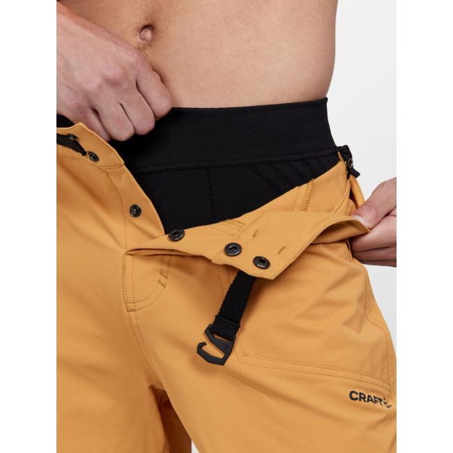 Craft Core Offroad Xt Shorts Pad – Pantaloni scurți de ciclism largi cu bazon - Portocaliu