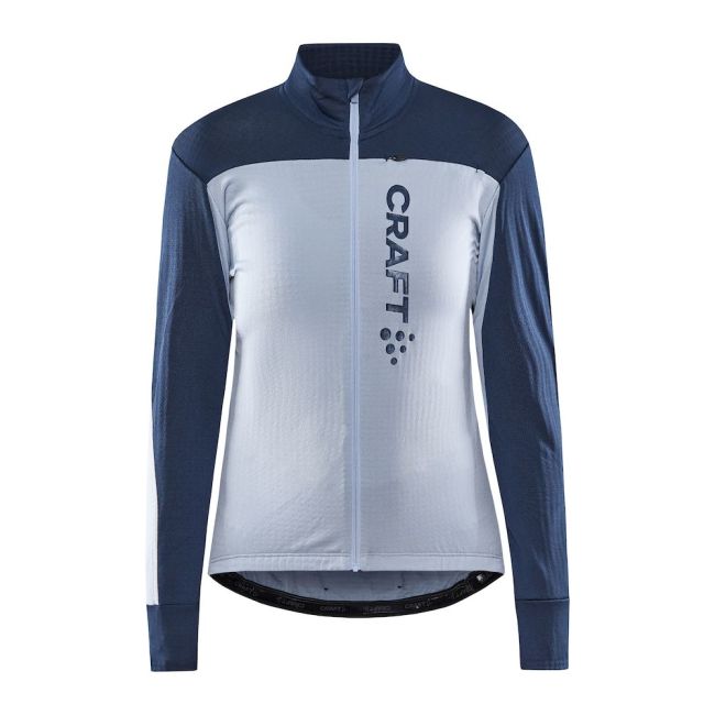 Craft Core Bike Subz LS Jersey W – Tricou de ciclism cu mânecă lungă, izolat - Albastru deschis