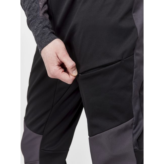 Craft ADV Backcountry Hybrid Pants – Pantaloni hibrizi de schi de tură - Negru