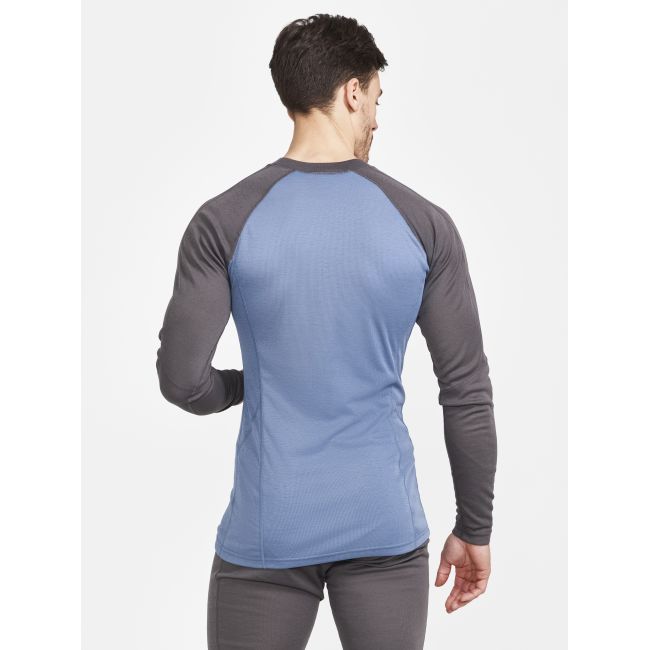 Craft Core Warm Baselayer LS Tee – Bluză strat de bază caldă - Gri (985362)