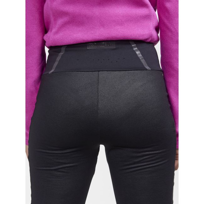 Craft PRO Nordic Race Wind Tights W – Colanți de concurs schi fond - Negru