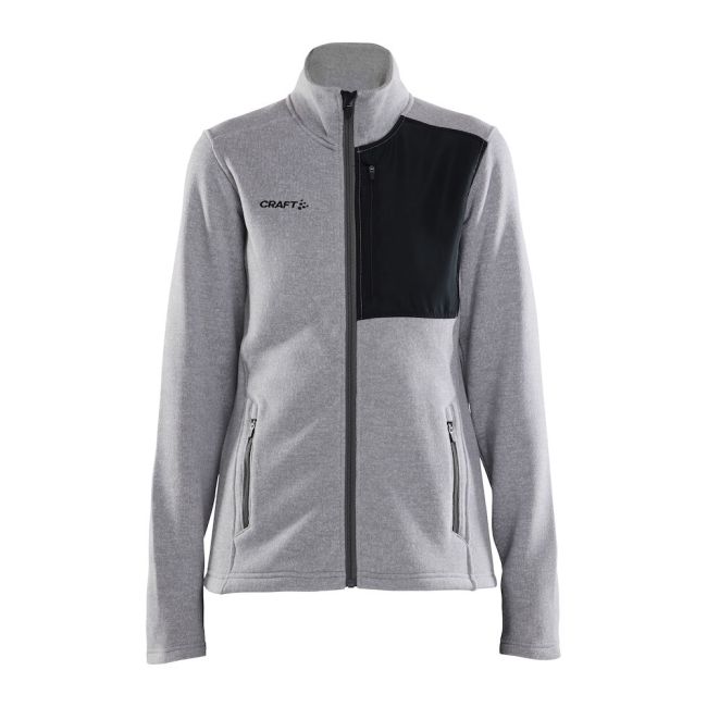 Craft ADV Explore Heavy Fleece Jacket W – Geacă fleece groasă - Gri