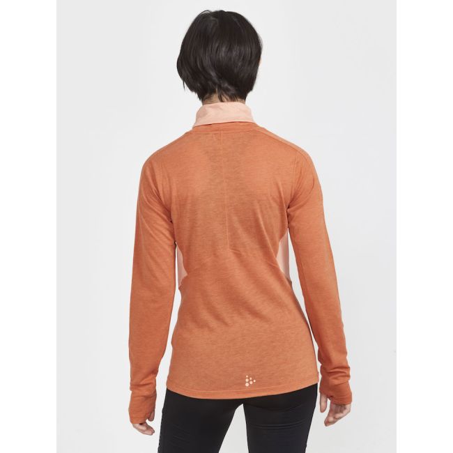 Craft ADV Subz Wool LS Tee 2 W – Bluză de alergare cu merinos - Portocaliu