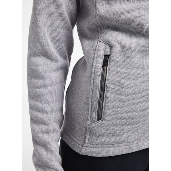 Craft ADV Explore Heavy Fleece Jacket W – Geacă fleece groasă - Gri