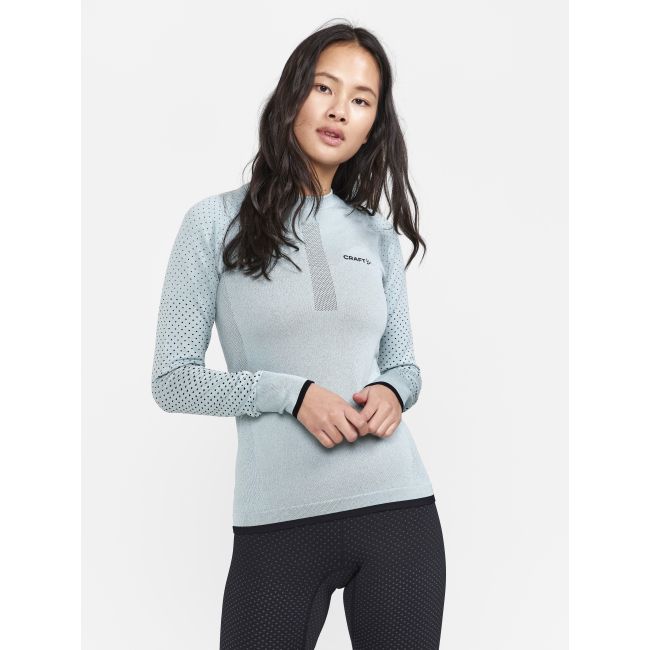 Craft ADV Warm Intensity LS W – Bluză strat de bază caldă - Albastru