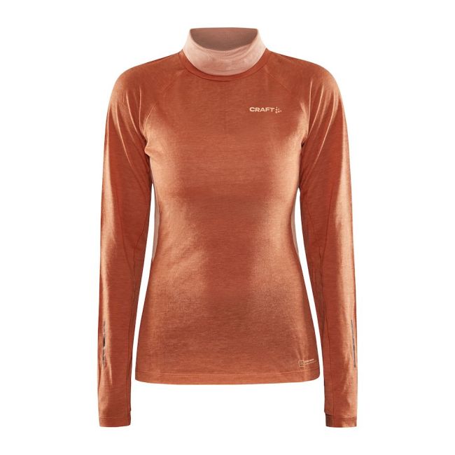 Craft ADV Subz Wool LS Tee 2 W – Bluză de alergare cu merinos - Portocaliu