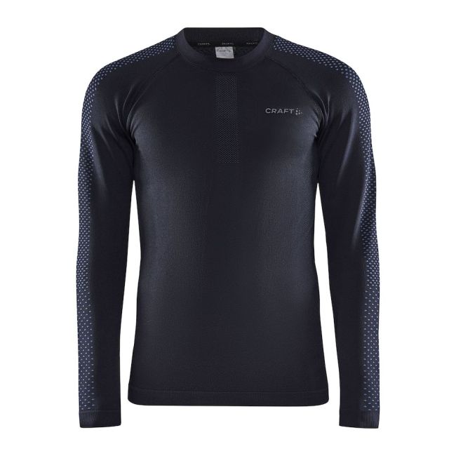 Craft ADV Warm Intensity LS – Bluză strat de bază caldă - Negru