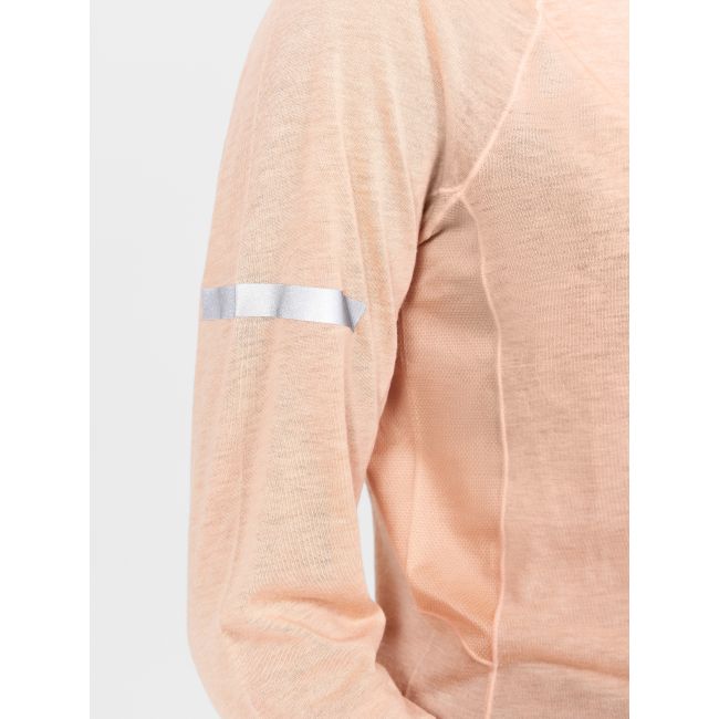 Craft ADV Subz Wool LS Tee 2 W – Bluză de alergare cu merinos - Roz