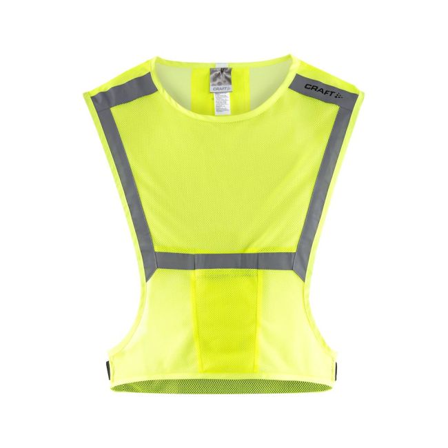 Craft ADV All Year Mesh Vest – Vestă reflectorizantă ultraușoară - Galben