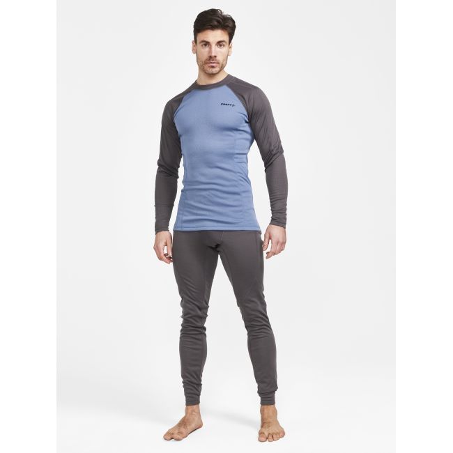 Craft Core Warm Baselayer LS Tee – Bluză strat de bază caldă - Gri (985362)