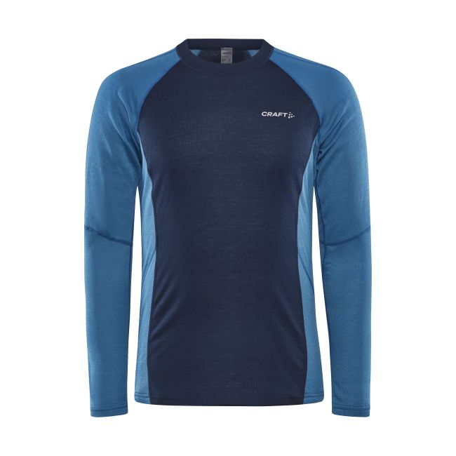 Craft Core Warm Baselayer LS Tee – Bluză strat de bază caldă - Albastru