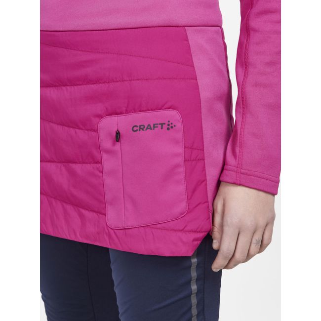 Craft Core Nordic Training Insulate Skirt W – Fustă matlasată izolată de schi fond - Roz