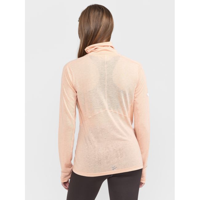 Craft ADV Subz Wool LS Tee 2 W – Bluză de alergare cu merinos - Roz