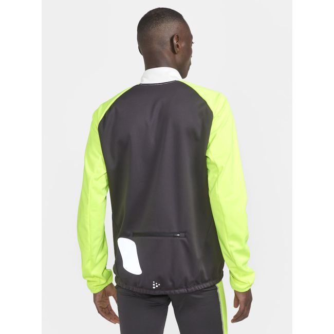 Craft Core Bike Subz Lumen Jacket – Geacă de ciclism caldă reflectorizantă - Gri