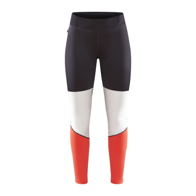 Craft Core Bike Subz Lumen Wind Tights W – Colanți de ciclism anti-vânt reflectorizanți - Gri