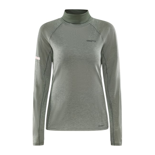 Craft ADV Subz Wool LS Tee 2 W – Bluză de alergare cu merinos - Verde