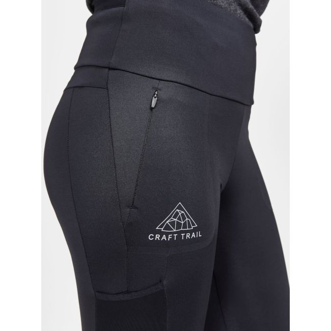 Craft PRO Trail Tights W – Colanți de alergare trail - Negru