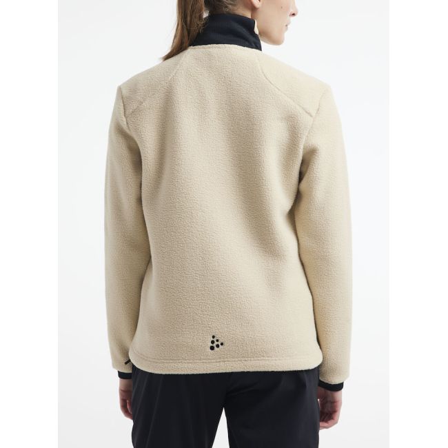 Craft ADV Explore Pile Fleece Jacket W – Geacă fleece pufos - Maro