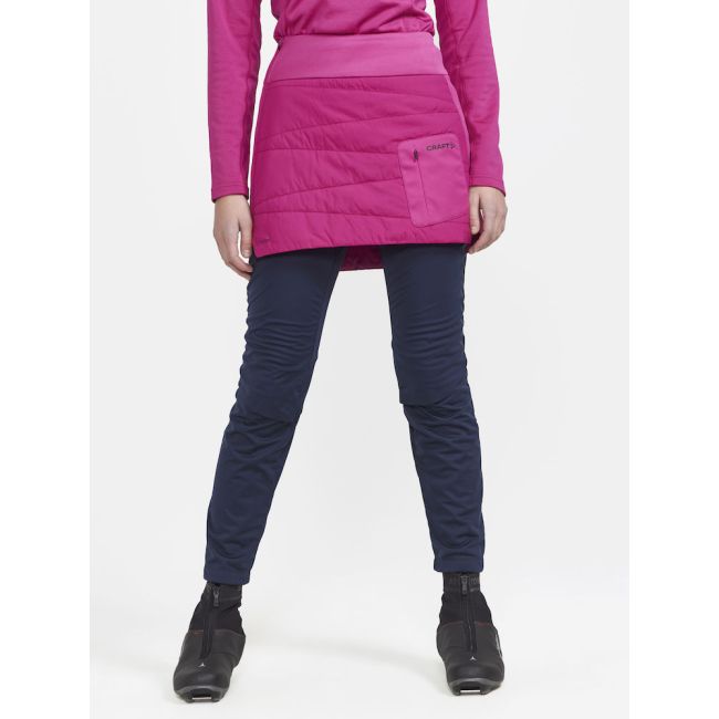 Craft Core Nordic Training Insulate Skirt W – Fustă matlasată izolată de schi fond - Roz