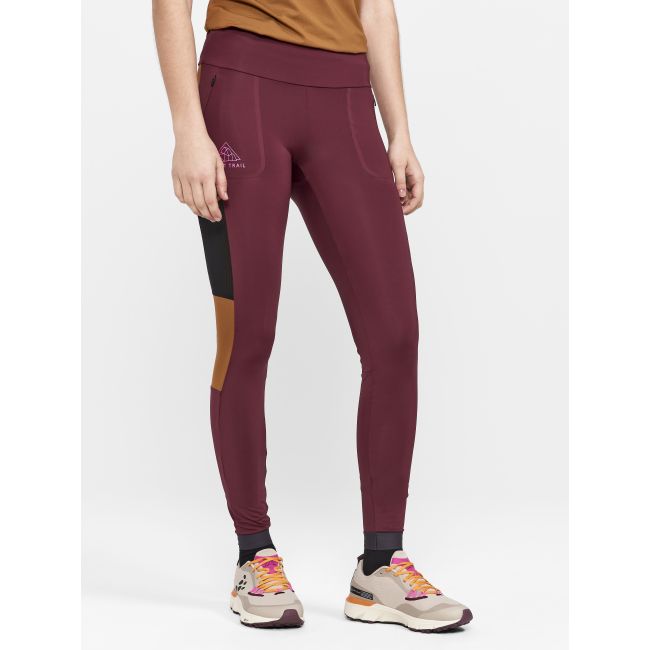 Craft PRO Trail Tights W – Colanți de alergare trail - Mov