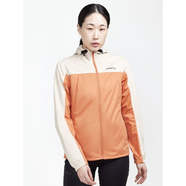 Craft ADV Essence Hydro Jacket W – Geacă de alergare impermeabilă - Portocaliu