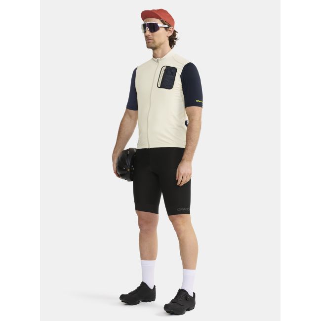 Craft PRO Gravel Bib Shorts – Pantaloni scurți de ciclism gravel cu bretele, pro - Negru