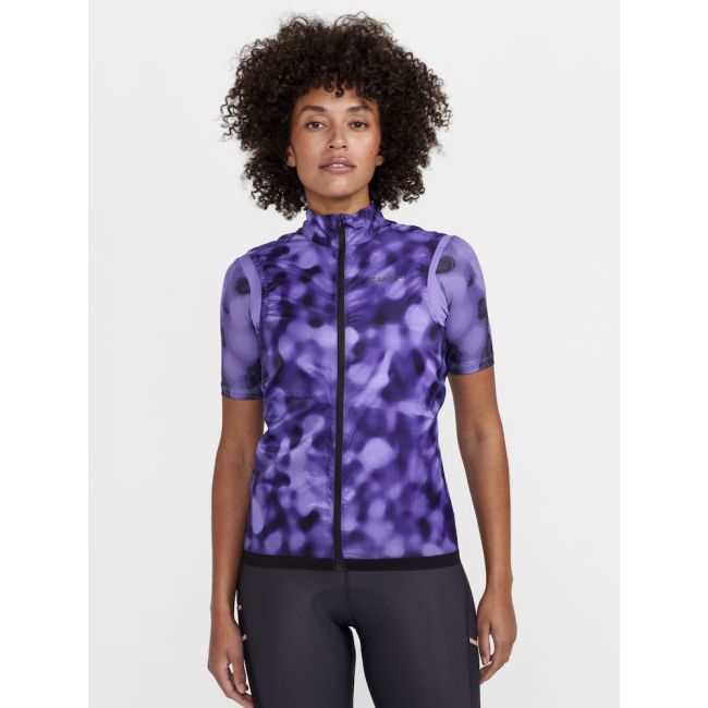 Craft PRO Gravel Wind Vest W – Vestă de vânt de ciclism gravel - Mov