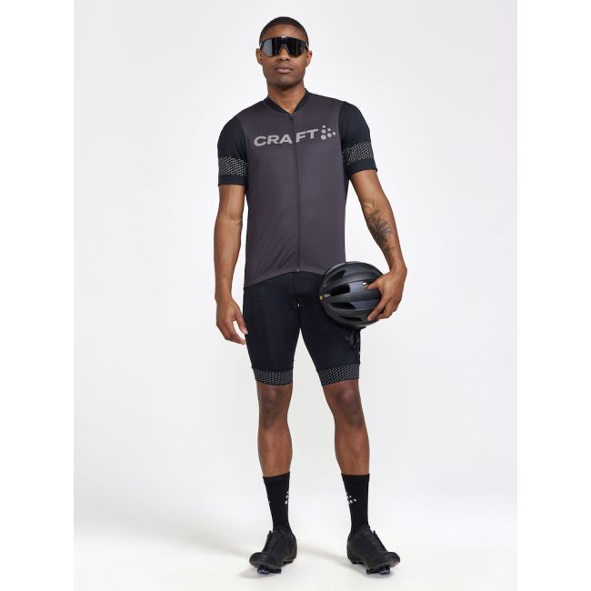 Craft Core Endur Lumen Jersey – Tricou de ciclism reflectorizant - Gri închis