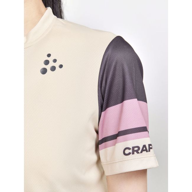 Craft Core Endur Logo Jersey W – Tricou de ciclism cu logo - Maro
