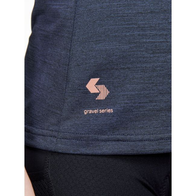 Craft ADV Gravel SS Tee W – Tricou de ciclism gravel - Gri