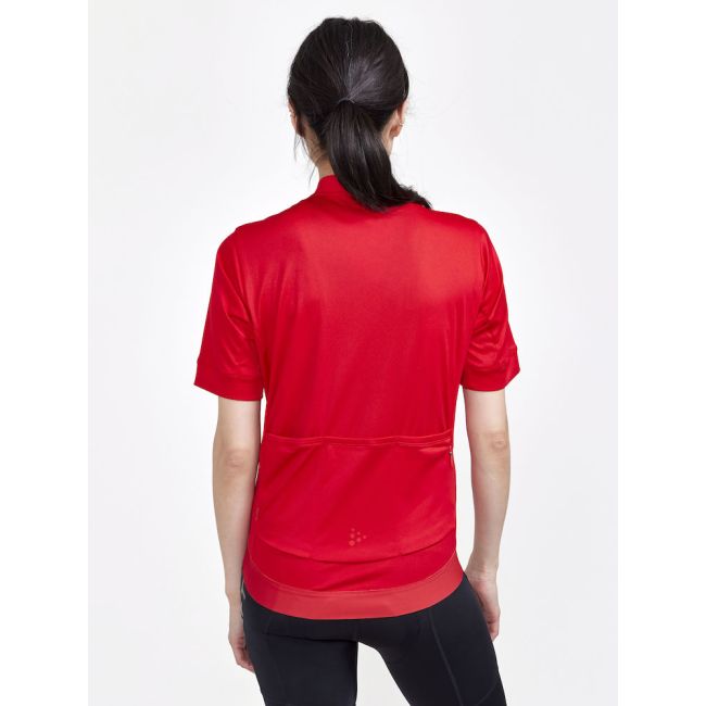 Craft Core Essence Jersey Regular Fit W – Tricou de ciclism croială regulată - Roșu (430000)