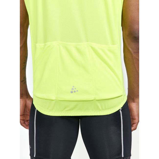 Craft Core Endur Lumen Jersey – Tricou de ciclism reflectorizant - Galben