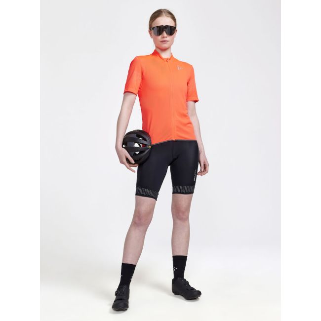 Craft Core Endur Lumen Jersey W – Tricou de ciclism reflectorizant - Portocaliu