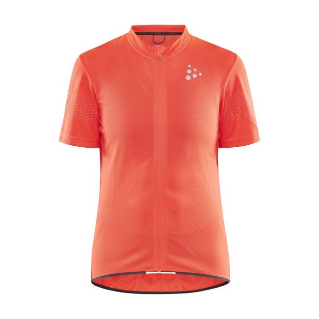 Craft Core Endur Lumen Jersey W – Tricou de ciclism reflectorizant - Portocaliu