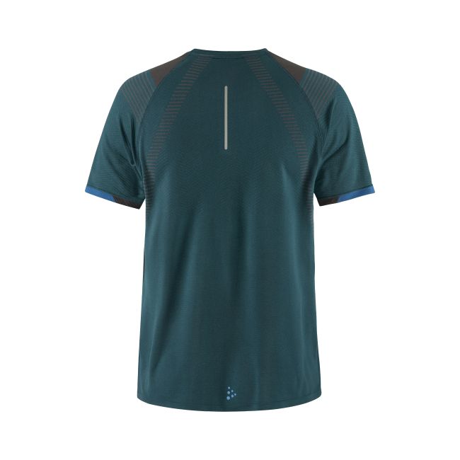 Craft PRO Trail Fuseknit SS Tee – Tricou de alergare trail Fuseknit - Verde