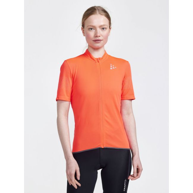 Craft Core Endur Lumen Jersey W – Tricou de ciclism reflectorizant - Portocaliu