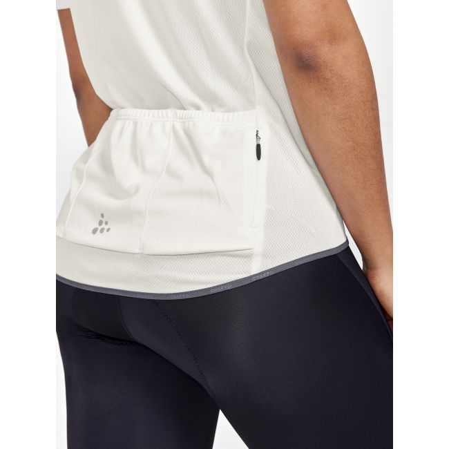 Craft Core Endur Lumen Jersey W – Tricou de ciclism reflectorizant - Alb