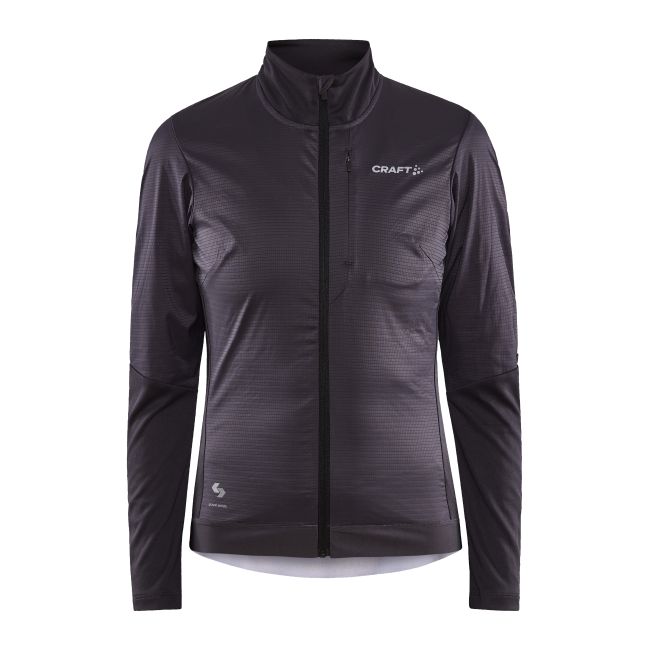 Craft PRO Gravel LS Wind Jersey W – Tricou de ciclism gravel cu mânecă lungă, anti-vânt - Gri
