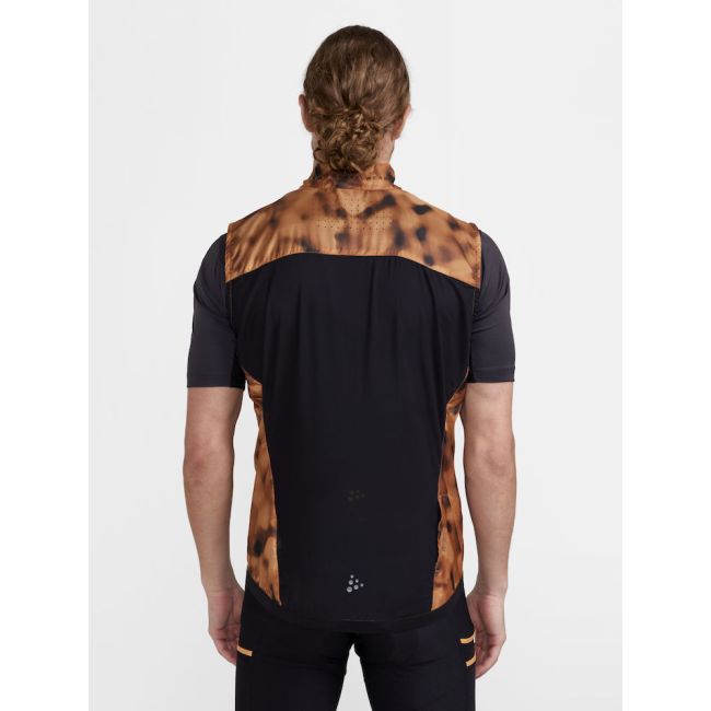 Craft PRO Gravel Wind Vest – Vestă de vânt de ciclism gravel - Portocaliu