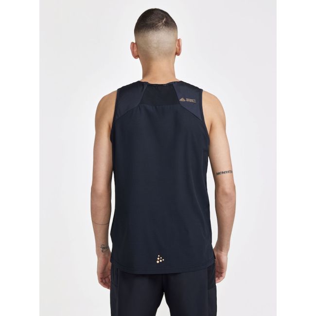 Craft PRO Trail Singlet – Maiou de alergare trail ușor - Negru