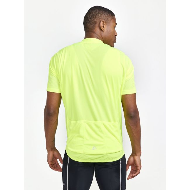 Craft Core Endur Lumen Jersey – Tricou de ciclism reflectorizant - Galben