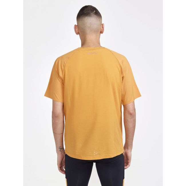 Craft PRO Trail SS Tee – Tricou de alergare trail ușor - Portocaliu