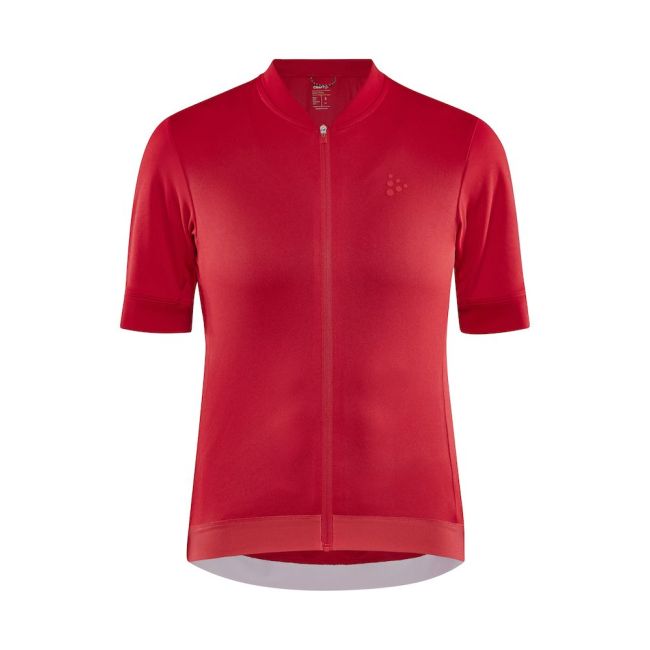 Craft Core Essence Jersey Regular Fit W – Tricou de ciclism croială regulată - Roșu (430000)