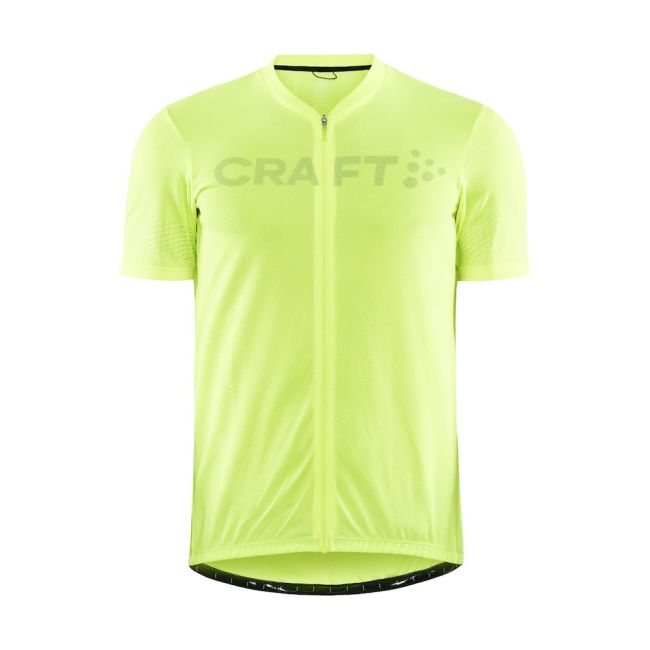 Craft Core Endur Lumen Jersey – Tricou de ciclism reflectorizant - Galben