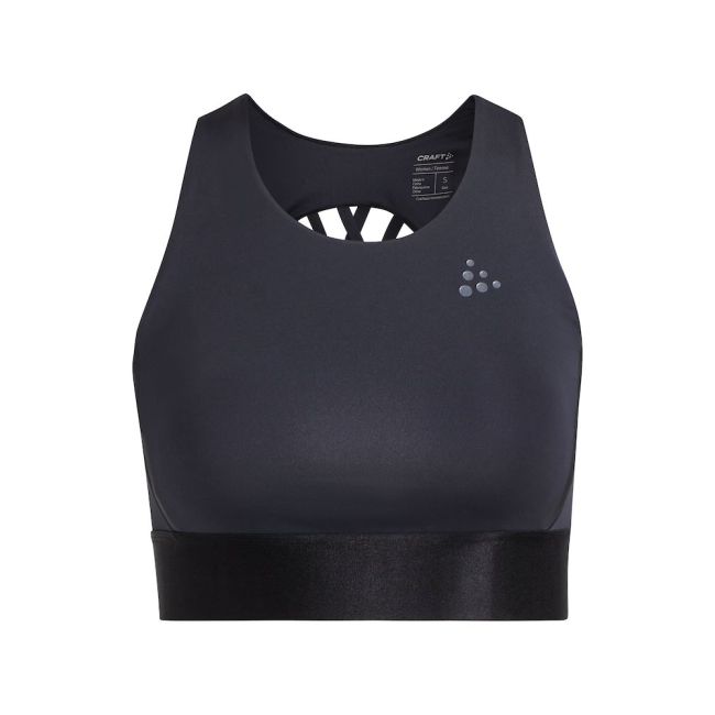 Craft ADV Hit Padded Sport Top W – Bustieră sport cu cupe - Negru