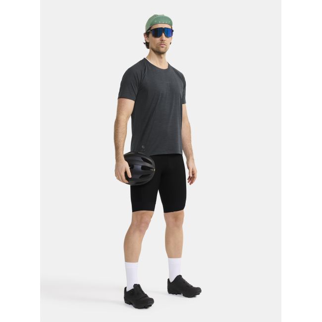 Craft ADV Gravel SS Tee – Tricou de ciclism gravel - Negru