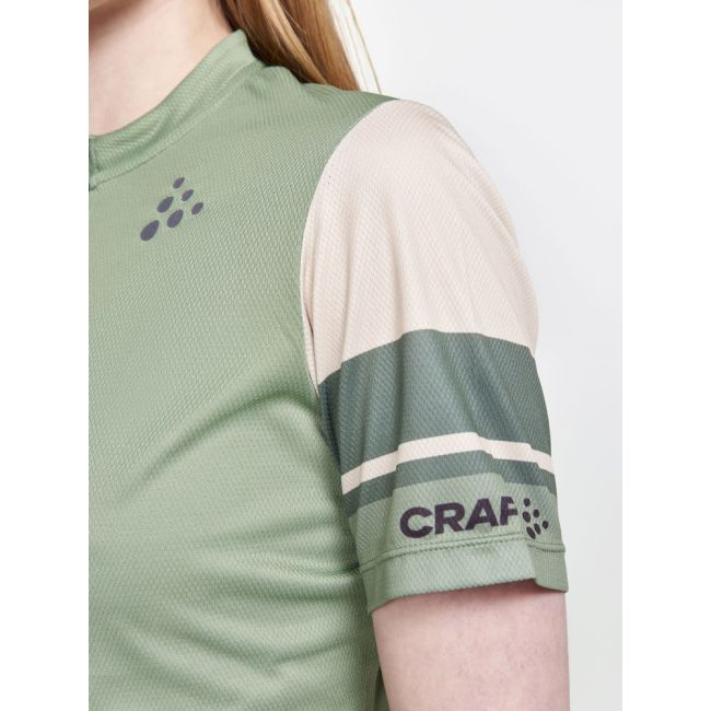 Craft Core Endur Logo Jersey W – Tricou de ciclism cu logo - Verde