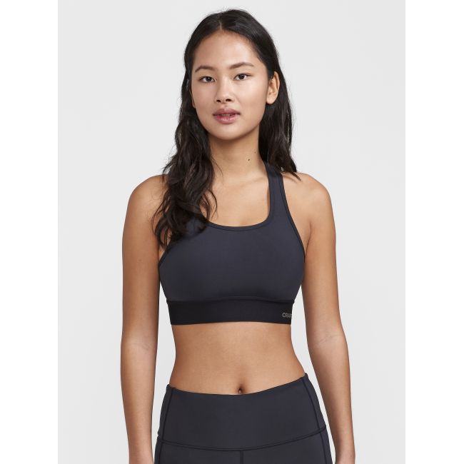 Craft Training Bra Padded W – Bustieră sport cu cupe - Negru