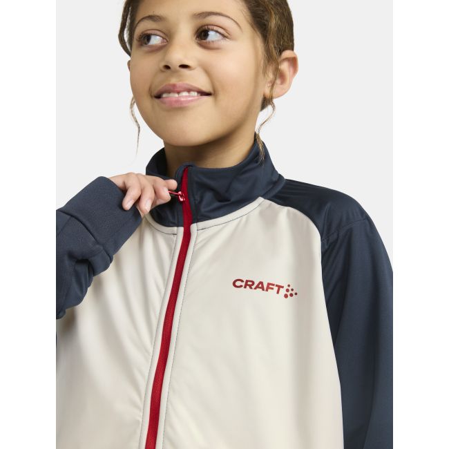 Craft Core Warm XC Jacket Junior – Geacă de schi fond pentru copii - Albastru (396905)